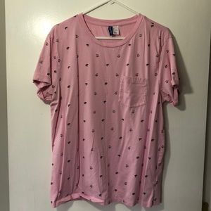 H&M Pink T Shirt